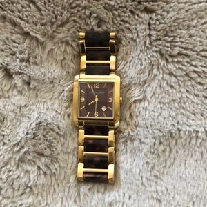 Michael Kors Tortoise Watch.